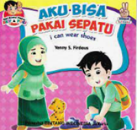 Image of aku bisa pakai sepatu i can wear shoes