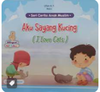 Image of aku sayang kucing (i love cats)