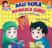 Image of aku suka membaca buku i like to read books
