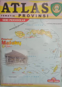 Image of atlas tematik provinsi maluku
