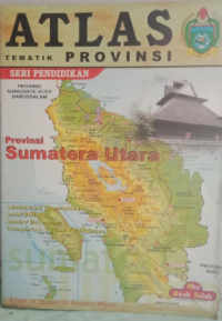 Image of atlas tematik Provinsi :sumatra utara