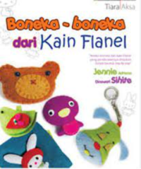 Image of boneka - boneka dari kain flanel