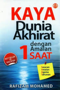 Image of Kaya Dunia Akhirat dengan Amalan 1 Saat