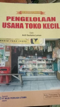 Image of pengelolahan usaha toko kecil